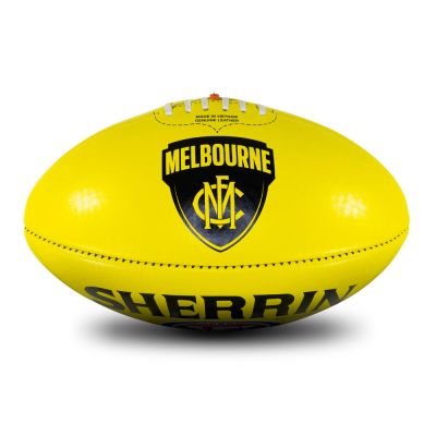 AFL Team Leather Ball - Melbourne