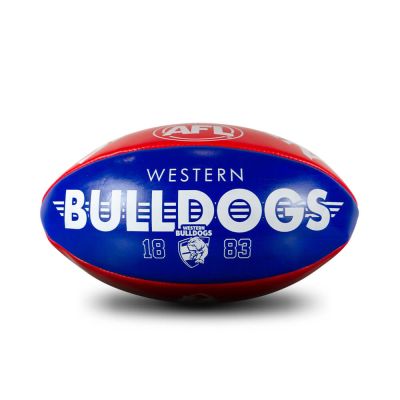 Personalised Soft Touch - Size 3 - Western Bulldogs