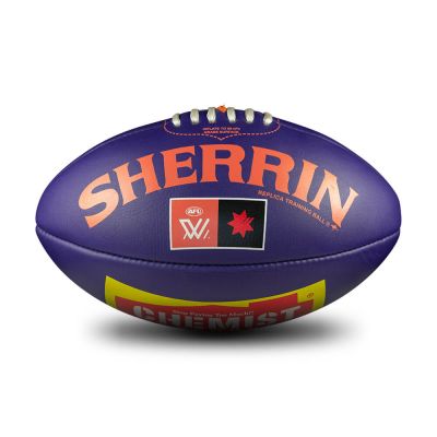 AFLW Replica Training Ball - Purple